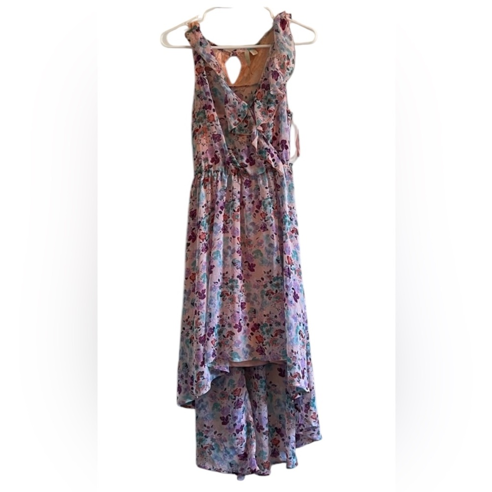 Disney Cinderella high / low  floral dress ( juniors)